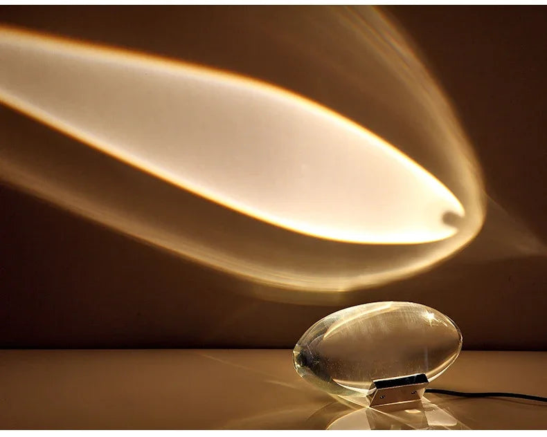 Iris Crystal Lamp