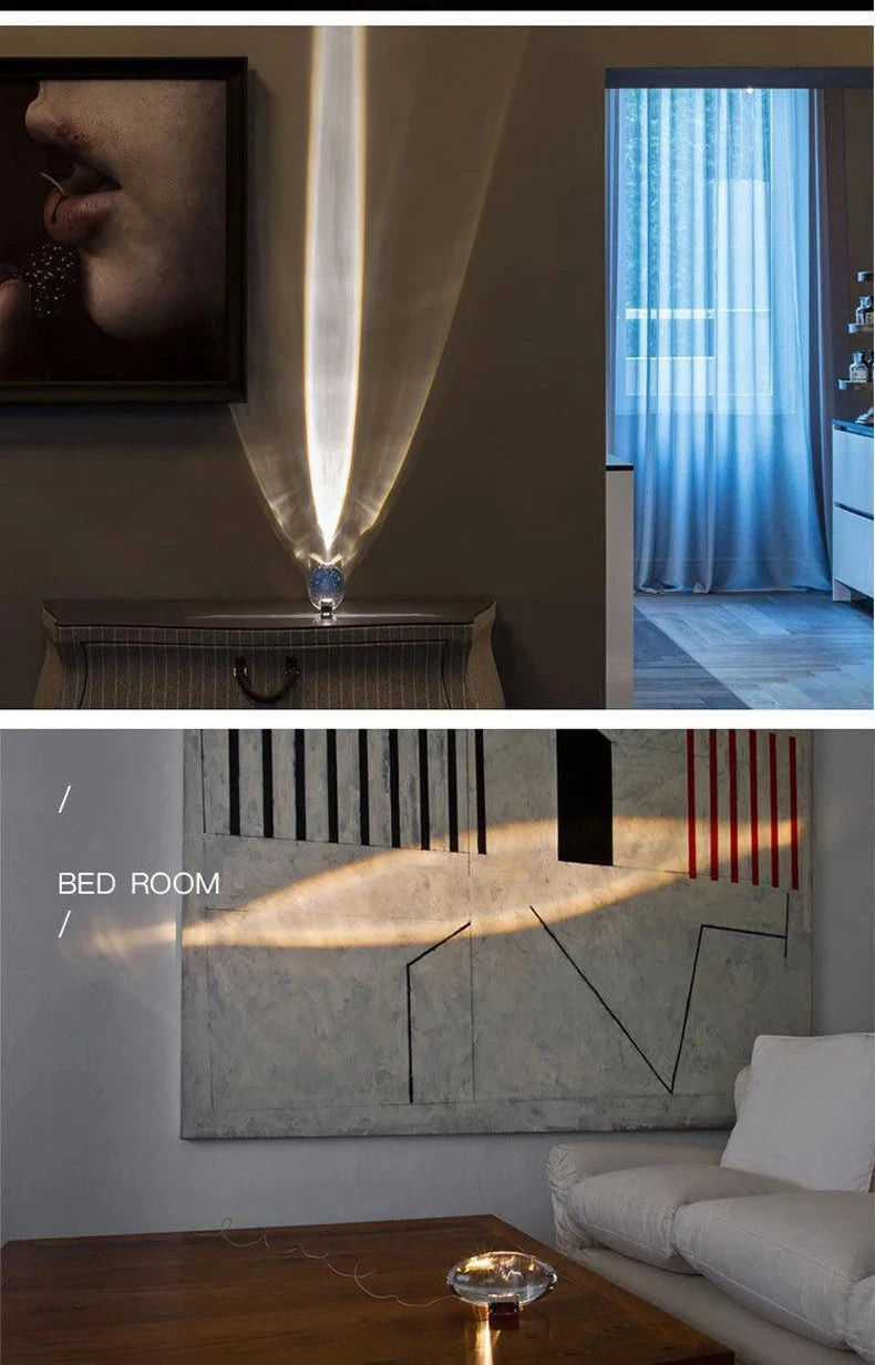 Iris Crystal Lamp