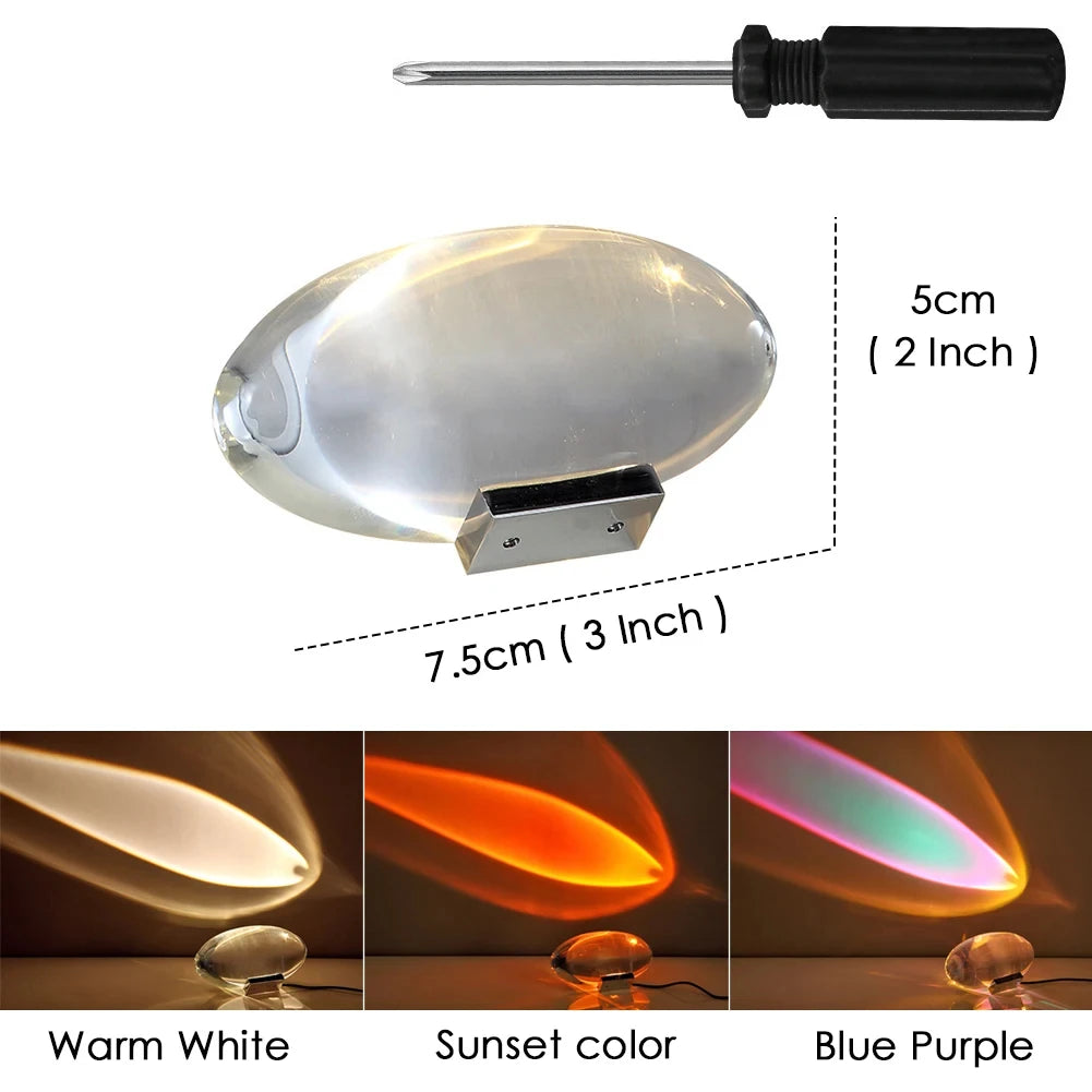 Iris Crystal Lamp