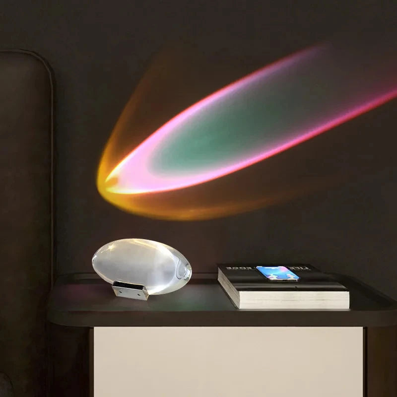 Iris Crystal Lamp