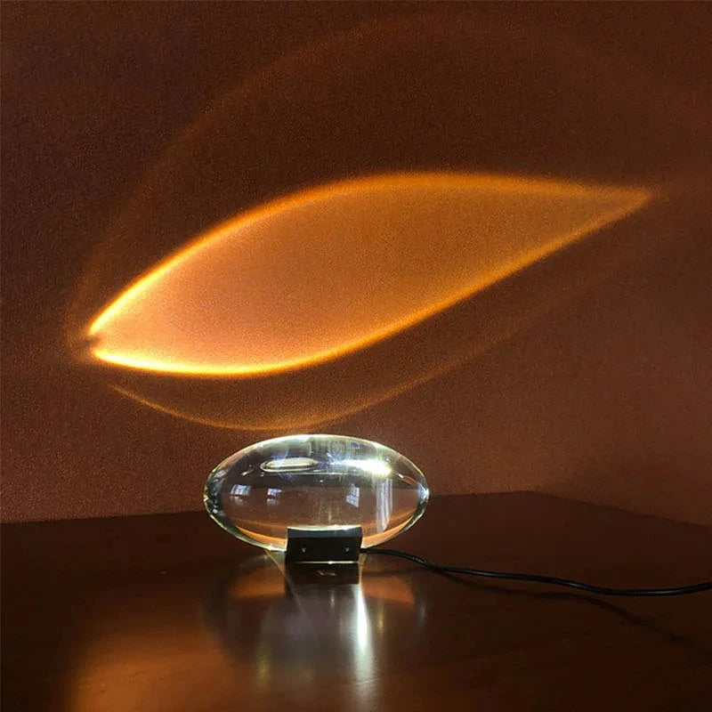 Iris Crystal Lamp