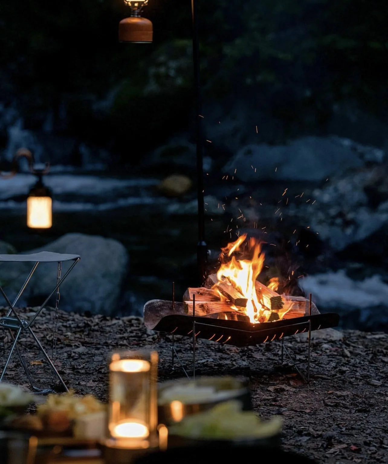 Ember Crystal Table Lamp