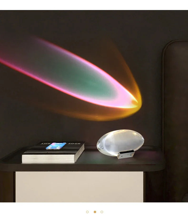 Iris Crystal Lamp